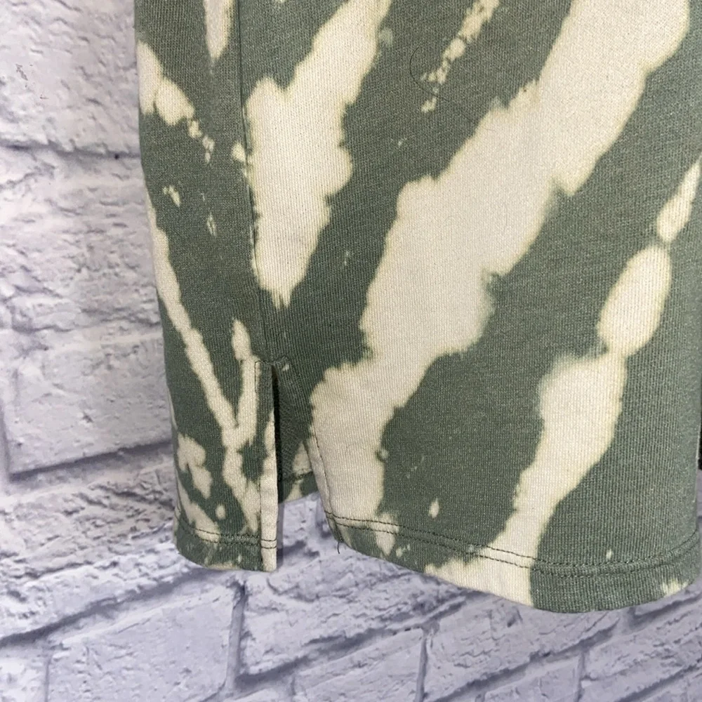 Olive & Oak size Small Terry Green Bleach Tie-Dye Sweatshirt - Picture 5 of 13